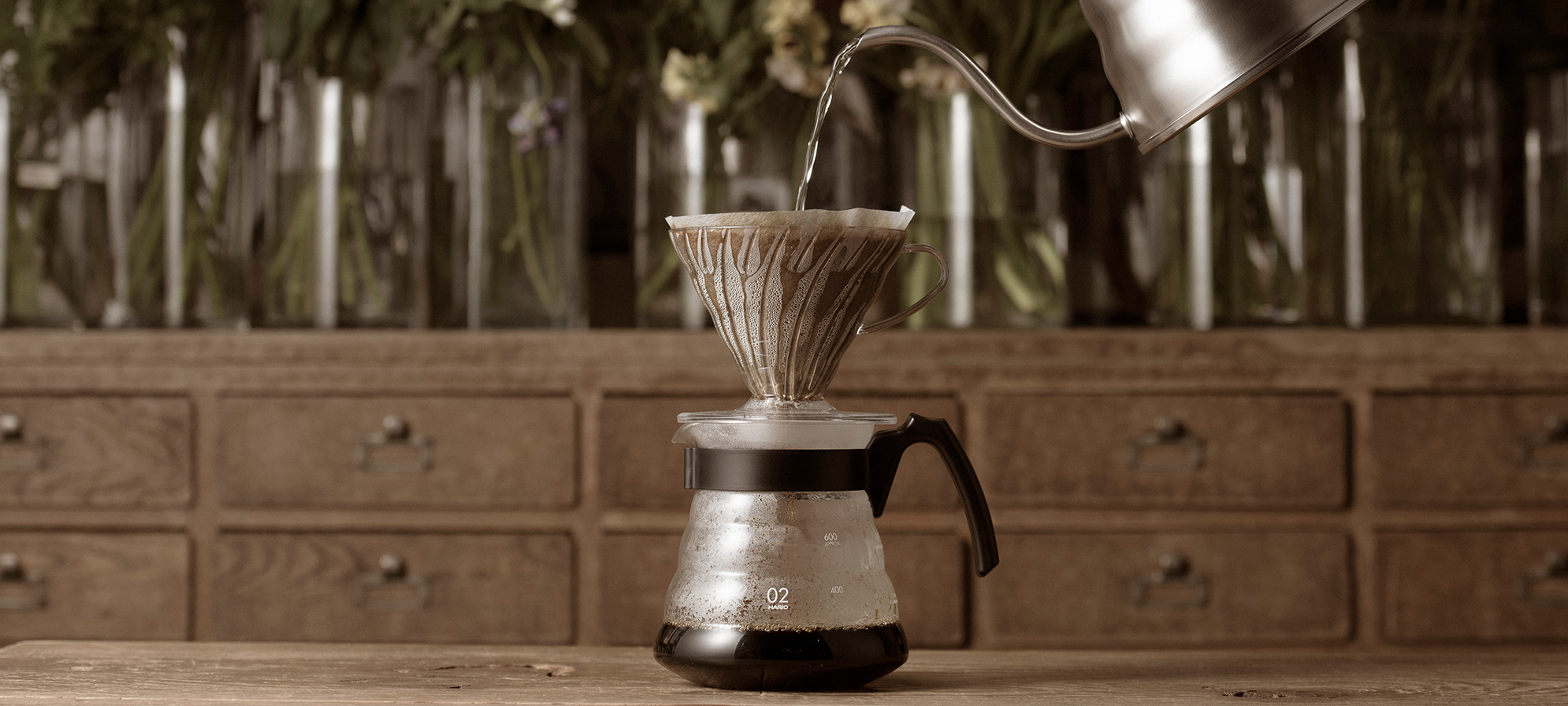 Hario V60 Kaffee-Set Craft Coffee Maker 4-tlg. 