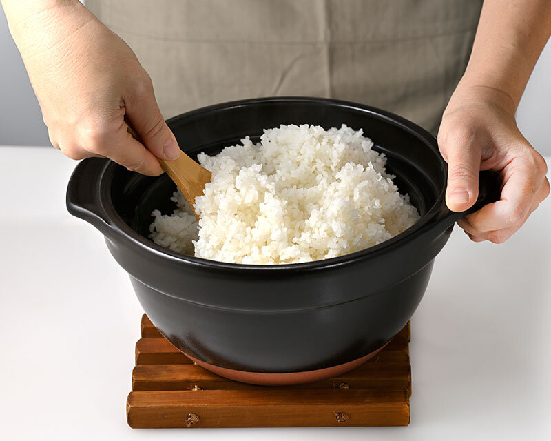HARIO Ichizenya Microwave Glass Rice Cooker