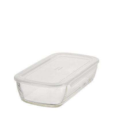 Heatproof Square Glass Container