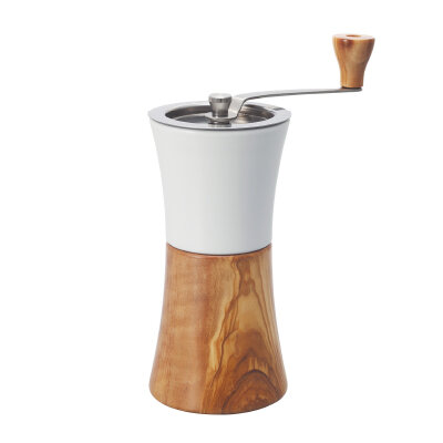 Ceramic Coffee Mill Wood N