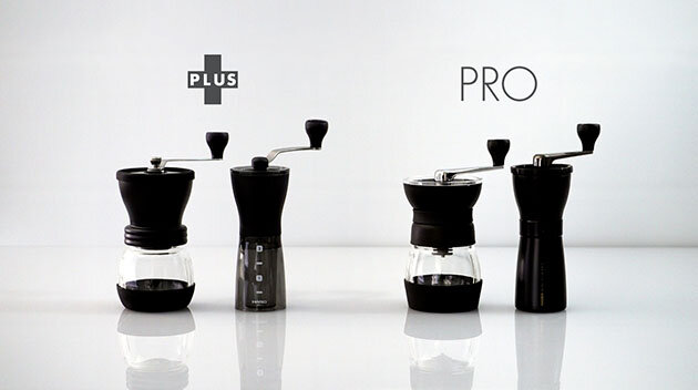 HarioSkerton Pro Ceramic Manual Coffee Grinder Black 
