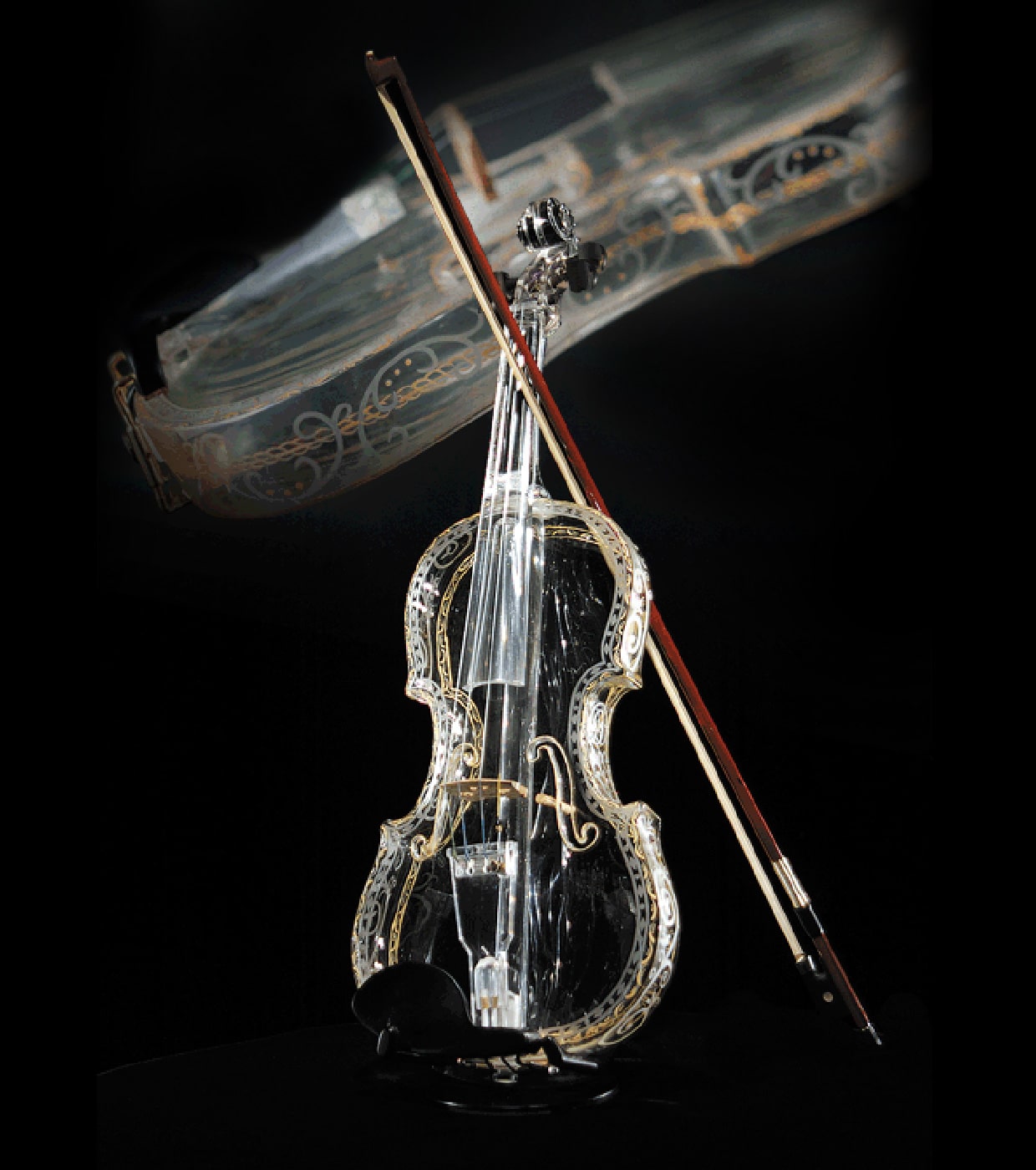 Glass violin